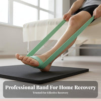 High Elasticity Ankle Rehabilitation Loop Long-Lasting Natural Latex Physical Rehabilitation Band Portable for Patients, Seniors, Hospital