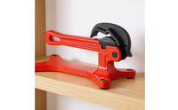 Yoke Pipe Vise Rapid Adjust Portable Pipe Holding Vise Ergonomic Long Handle Clamping Device for Plumbers,
