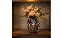 Steampunk Heart Vase Vintage Gear-Heart Vase Decorative Display