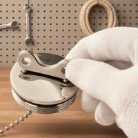 Yacht Deck Fill Cap with Chain Leak Proof Marine Fuel Filler