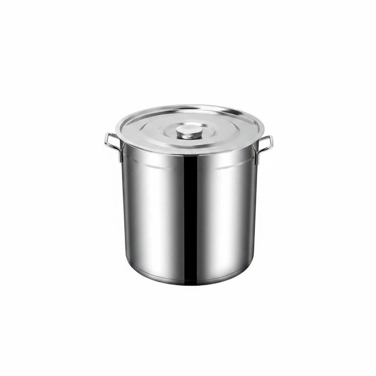 Commercial Soup Stewing Pot Thickened Bottom Stainless Steel Pot with Lid Multi-Functional Heavy Duty Stockpot for Restaurant