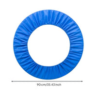 Trampolines Edge Cover Easy Installation Round Trampolines Surround Pad Folding Design Jumping Bed Cushioned Surround for Children, Indoor, Playroom