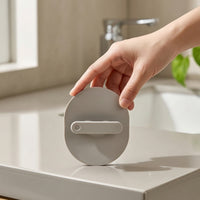 Bath Scrubber with Loop Handle Textured Silicone Bath Pad Gentle