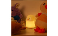Silicone Penguin Lamp Eye Friendly Portable Power Penguin Lamp Flicker Home Lighting for Bedside