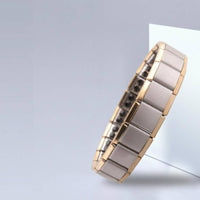 Polished Finish Anti-Static Bracelet Black Inlaid Chain-Style Wrist Bracelet Everyday Wear Anti Static Wrist Strap Comfortable