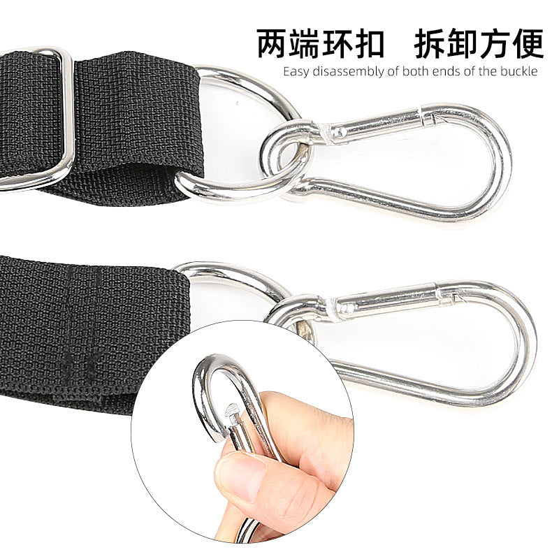 Yoga Foot Strap with Double Loops for Pilates and Core Training