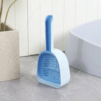 Litter Sifter and Cat Waste Tool Set, PP Material Sand Sifter with Handle, Efficient Tool for Cleaning Cat and Kitten Waste Clumps