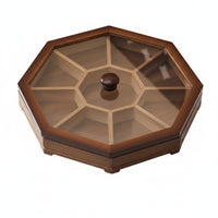 Snack Tray Multiuse Divided Snack Tray Food Divided Serving Platter for Tea Time