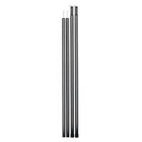 Pointed Ends Telescopic Tent Pole Smooth Finish Folding Tent Support Pole