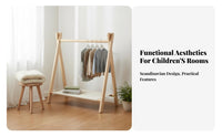Minimalist Design complimentarystanding Coat Tree Stable Base Tree-Shaped Clothes Hanger polished Rounded holders Garment Rack Space-Saving for Children, Homeowners, Entryway, Living Room, Cloakroom, Playroom