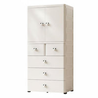 Interlocking Cube Wardrobe Large Capacity children's Furniture Easy Assembly