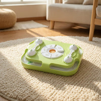 Slow-Feeding Puzzle Tray Fun Slow Feeding Tray Treat Dispenser for Fast Eaters, Cats, Mealtime