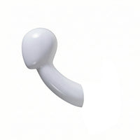Space Saving Wall-Mounted Mannequin Head Glossy Wall Mounted Mannequin Head Molded Easy to Install for Salons, Boutiques, Retail Stores