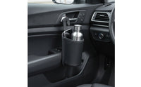 Hanging Car Seat Organizer with Hook Leather-Like Car Organizer with Cup Holder Easy to Clean Compact for Commuters