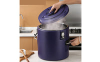 Insulated Steel Bucket Side Handles Stainless Steel Bucket Cylindrical Household Storage