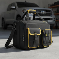 Laptop Tool Bag Heavy Duty Tool Bag with Laptop Sleeve Durable for Electricians