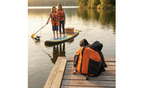 Adjustable Life Jacket with Zipper Buoyant Beetle Style Life Vest Padded Buoyancy Aid Lightweight for Adults, Anglers, Boating, Rafting, Water Sports, Kayaking