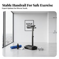 Shaking Base Machine with Handle Speaker Standing Shaker Base with Handrail Adjustable Speed Levels for Seniors, Indoor, Living Room