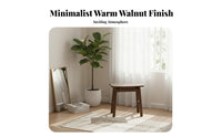 Wooden Dressing Table with Stool and Mirror sturdy Wood Construction Vanity Set Minimalist Design Spacious Storage for Teenagers