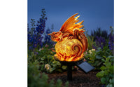 Solar Mythical Creature Garden Illumination Stake Weather-Resistant Mythical Creature Garden Illumination Stake Waterproof for Gardeners, Pathway