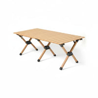 Foldable Roll-Top Table with Folding Chairs space-saving Storage Camping Dining Set Lightweight Portable Furniture Easy to Assemble for outdoor mealkers, Families, Event Hosts, outdoor meals, Backyard Gatherings, Tailgating, Parties