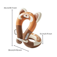 Underarm Swim Flotation Aid with Hand Grips Sturdy Floating Tube High Quality