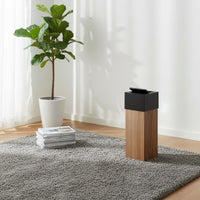Nordic design Wastebasket Space-Saving Wooden Trash Can Household Storage for Living Room, Hotel