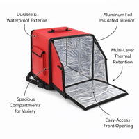 Food Delivery Bag for Restaurant, Hot Cold Food Delivery Ideal, Bag Hot Cold Food, Delivery Bag Insulated Waterproof, Bag Hot Cold for Courier