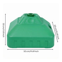 Fillable Umbrella Base Weather Resistant Water Barrel Base Easy Storage Outdoor Gear