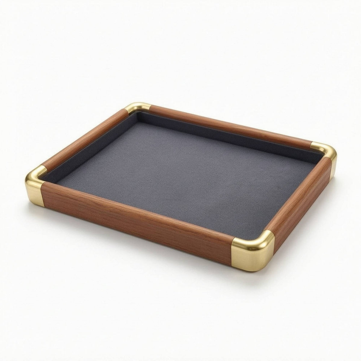 Jewelry Display Tray Rectangular Display Tray with Padded Insert Luxury Organizer for Jewelers, Collectors