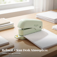 Single-Hand Notebook Page Punch Glossy Finish Binding Binder Punch Portable Paper Hole Puncher Long-Lasting