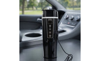 Smart Temperature Control Car Insulated Container with Digital Display Vehicle-Mounted Electric Car Cup Phthalate-Free Phthalate-Free-Safe Heated Travel Mug Stainless Steel for Drivers, Road Trippers, Commuters, Cars, Trucks