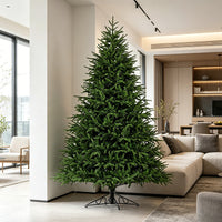 2026 New Flame Retardant PE Mixed Christmas Tree 1.8m for Mall Decoration