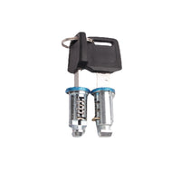 Roof Rack Lock Cylinder Blade Lock with Key Blank - Non-Destructive Removal Function