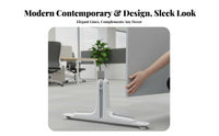 Office Divider Foot Mobile with Brakes Room Divider Feet Movable Design Partition Support for Facility Managers, Co-Working Space, Commercial Spaces