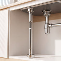 Undermount Sink Support Rod No-Drill Telescopic Sink Support Hardware Stainless Steel Adjustable for Homeowners, Kitchen