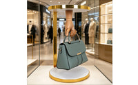 Bag Display Stand Double Hook Handbag Rack Stand Stable Base Metal Bag Rack Formal, Store