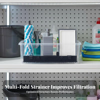 Roller Brush and Filter Kit High Performance Filtration Floor Washer Roller