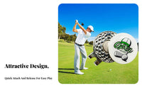 Zinc Alloy Golf Hat Clip Marker Strong Magnetic Pieceic Piece Ic Fastener Attractive Golf Ball Marker Creative Pattern for Golfers, Adults