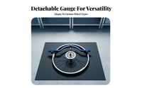 Wheel Dishing Gauge Adjustable slider Truing Stand Centering Tool Aluminum Alloy Body wheel loop Centering Gauge for Workshop