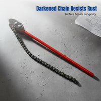 Heavy Duty Chain Wrench, Adjustable B Type, Multifunctional Tool, Suitable for Water and Fire Pipes