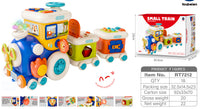 Montessori Educational Light & Sound Train Toy for Toddlers with Shape Matching