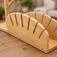 Tabletop Cap Organizer Sturdy Desk Hat Organizer Easy to Clean for Desktop