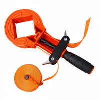 Picture Frame Tension Strap Tool Multifunctional Adjustable Corner Clamp Wear-Resistant Hand Tool for Woodworkers, Carpenters