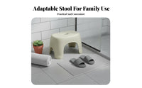 Thickened Design Stackable Plastic Stool multifunctional Utility Stepping aid multifunctional Small Seat Lightweight for Children, Families, Bathroom, Entryway, Living Room, Kitchen