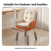 Ergonomic Design Adjustable Kids Desk Chair Lumbar Support children's Furniture 360-Degree Swivel Home Seating Easy to Assemble for Students, Teenagers, Parents, Study Room, Bedroom