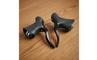 2 Pieces Lightweight Road Bike Brake Lever Grippy Rubber Hoods Aluminum Alloy Brake Lever for Commuting