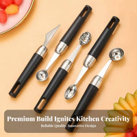 Water Fruit Sphere Spoon Multifunctional Fruit Sphere Er Stainless Steel Fruit Dipper Versatile Fruit Dipper Creative Design
