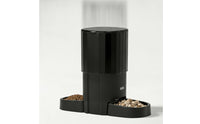 Automatic Feeder with Two Bowls Anti-Jam Automatic Pet Feeder Easy to Clean Stable for Cats, Daily Feeding, Vacation