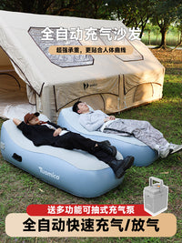 野堡充气沙发户外帐篷露营家用休闲打地铺神器一键式自动冲气垫床